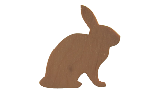 Easter - Rabbit Z03  -  2 pcs, Decoupage