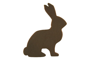 Easter - Rabbit Z04 -  2 pcs